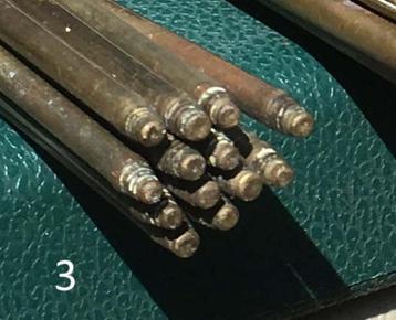 partij roeden diverse diameters traproede beschikbaar voor biedingen