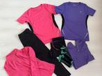 Sportkleding dames L XL Zwart Leopard Roze Paars Broek Shirt, Ophalen of Verzenden, Gedragen, Maat 46/48 (XL) of groter