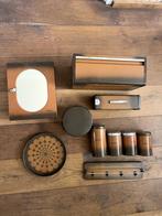 Brabantia vintage set. Medicijnkastje, broodtrommel etc., Ophalen, Gebruikt