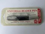 Universal reader pen. Leesbril pen. Hulp bij het lezen NIEUW, Zwart, Nieuw, Leesbril, Ophalen