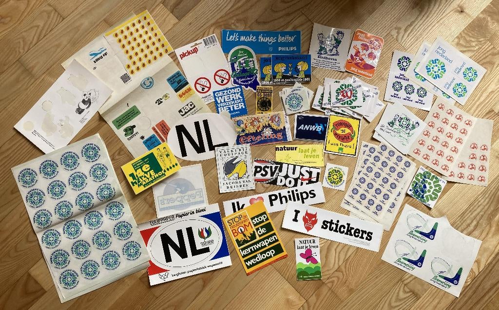 Verzameling stickers, Verzamelen, Stickers, Ophalen of Verzenden, Zo goed als nieuw, Overige typen