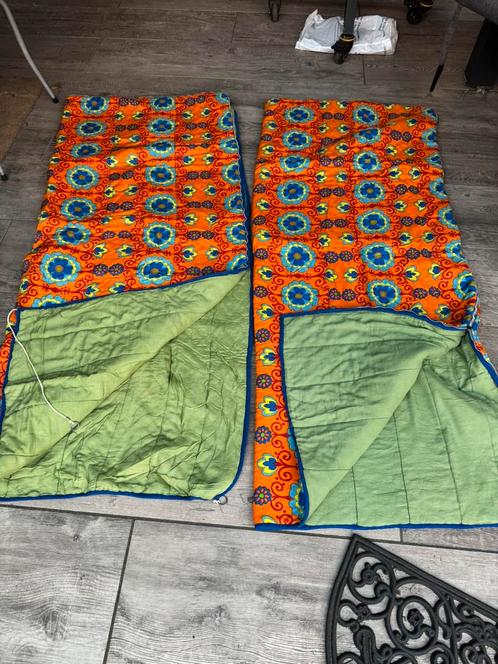 Retro vintage slaapzakken jaren 70, Verzamelen, Retro, Overige typen, Ophalen of Verzenden