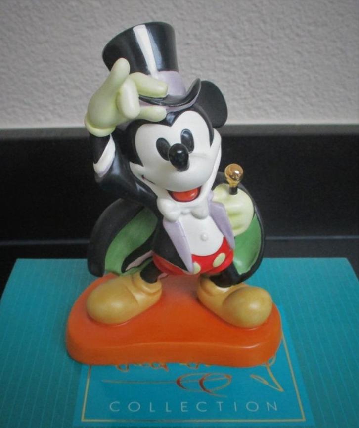 Walt Disney Mickey en Mini en Bambi met WDCC certificaat, Verzamelen, Disney, Zo goed als nieuw, Beeldje of Figuurtje, Mickey Mouse
