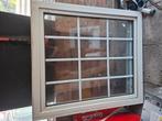 Kunstofkozijn met glas 140cm bij 125cm, Doe-het-zelf en Verbouw, Kozijnen en Schuifpuien, Kunststof, Raamkozijn, Zo goed als nieuw
