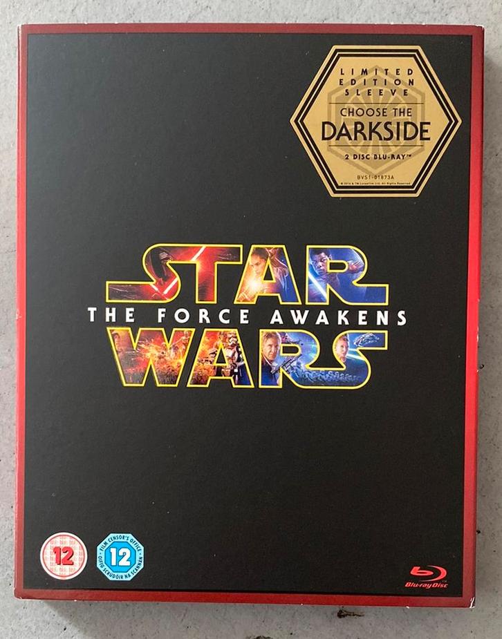 StarWars - The force awakens blu-ray limited edition, Cd's en Dvd's, Blu-ray, Zo goed als nieuw, Ophalen of Verzenden