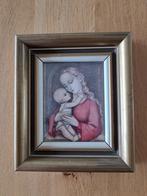 schilderijtje Maria met kindje, Antiek en Kunst, Ophalen of Verzenden