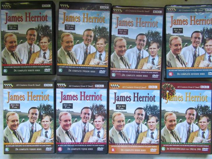 Dvd's James Herriot complete serie1 t/m 7 en kerstspecials, Cd's en Dvd's, Dvd's | Drama, Zo goed als nieuw, Vanaf 12 jaar, Ophalen of Verzenden