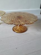 vintage vlaai schotel etagere uit oma's tijd retro, Ophalen of Verzenden, Zo goed als nieuw