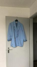 Mooie oversized lichtblauwe blazer, Kleding | Dames, Jasjes, Kostuums en Pakken, Maat 38/40 (M), Lucilia, Blauw, Ophalen of Verzenden