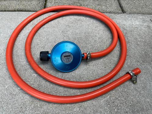 Gimeg Camping Gasdrukregelaar 29 Mbar 1/4 inch, Caravans en Kamperen, Kampeeraccessoires, Zo goed als nieuw, Ophalen