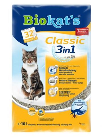 Biokat's Classic 3 in 1 kattenbakvulling beschikbaar voor biedingen
