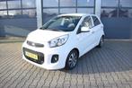 KIA Picanto 1.0 CVVT 69pk First Edition, Euro 5, Stof, Gebruikt, Zwart