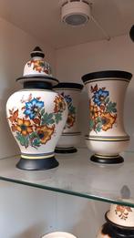 Modica Gouda Plateel Vazen Set - Handwerk Holland, Antiek en Kunst, Ophalen