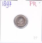 Mooie 10 cent 1897 voor 25 euro***, Postzegels en Munten, Munten | Nederland, Zilver, Ophalen of Verzenden, 10 cent, Koningin Wilhelmina