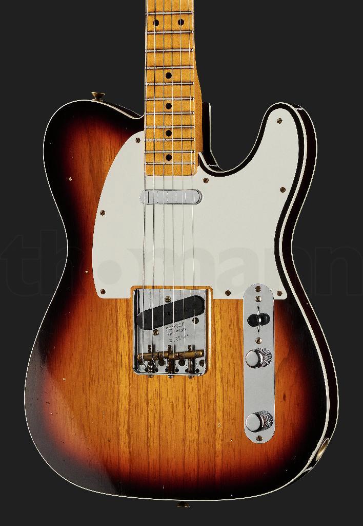 Fender 50s Tele Custom C3CS Relic Journeyman (LTD edition), Muziek en Instrumenten, Snaarinstrumenten | Gitaren | Elektrisch, Zo goed als nieuw