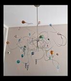 Unieke Multi-Colour Design Lamp, Ophalen, Gebruikt, 50 tot 75 cm, Glas