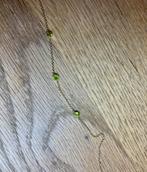 Diamond Point Joy - Armband met groene tourmalijn, Sieraden, Tassen en Uiterlijk, Nieuw, Ophalen of Verzenden, Met edelsteen, Goud