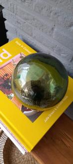 Originele oude drijver van groen dik glas, Antiek en Kunst, Ophalen of Verzenden