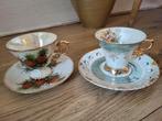 2 x Mooie Kop en Schotels Engelse, Antiek en Kunst, Antiek | Servies los, Ophalen