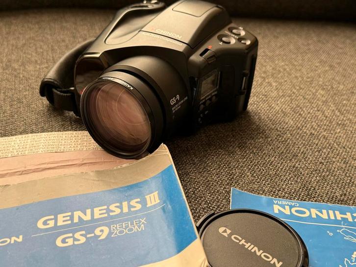 Chinon Genesis III GS-9 - 38-110mm Zoom Camera, Audio, Tv en Foto, Fotocamera's Analoog, Gebruikt, Compact, Overige Merken, Ophalen of Verzenden