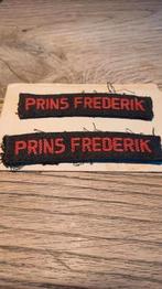 Schouder titel voor battledress KL, Ophalen of Verzenden, Landmacht, Nederland, Embleem of Badge