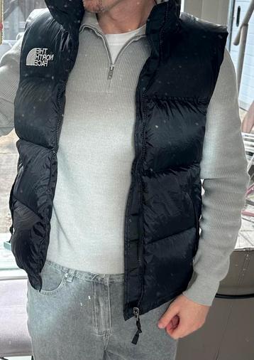 The North Face 700 puffer gilet bodywarmer maat S zgan zwart beschikbaar voor biedingen