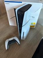 PlayStation 5 slim disc inclusief controller, Ophalen of Verzenden, Zo goed als nieuw, Playstation 5