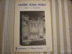 C. Budding: Muziek rond Pasen voor orgel, Muziek en Instrumenten, Orgel, Ophalen of Verzenden, Zo goed als nieuw, Artiest of Componist