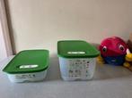 NIEUWSTAAT 2 Frigdesmart koelkast bakken TUPPERWARE, Huis en Inrichting, Keuken | Tupperware, Ophalen of Verzenden, Zo goed als nieuw