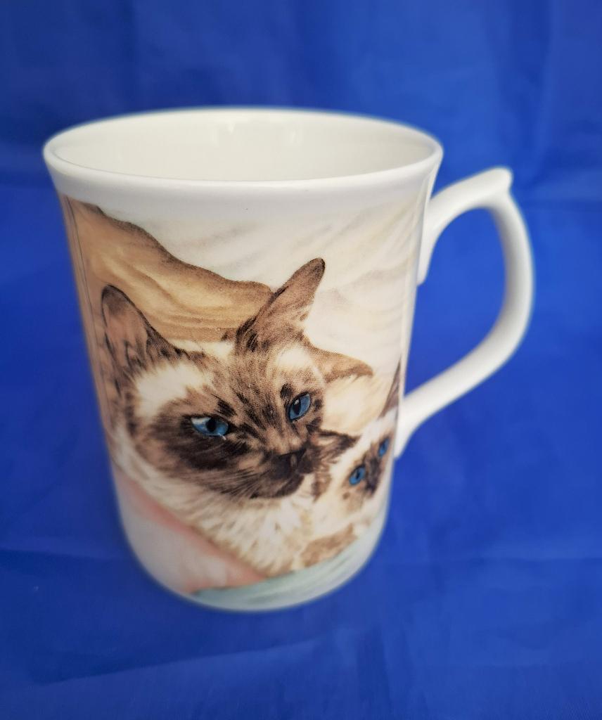 Duchess "Pillowtalk" katten beker met oor, Ophalen of Verzenden, Zo goed als nieuw, Overige stijlen, Kop(pen) en/of Schotel(s)