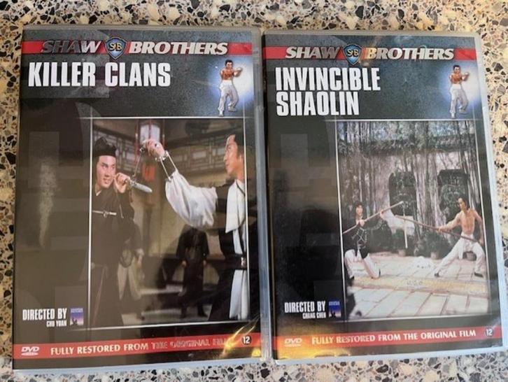 11 x Shaw Brothers, Cd's en Dvd's, Dvd's | Actie, Zo goed als nieuw, Ophalen of Verzenden