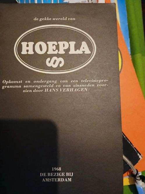 De Gekke wereld van Hoepla.1968. beeldverslag van NTVPISODE., Boeken, Film, Tv en Media, Zo goed als nieuw, Ophalen of Verzenden