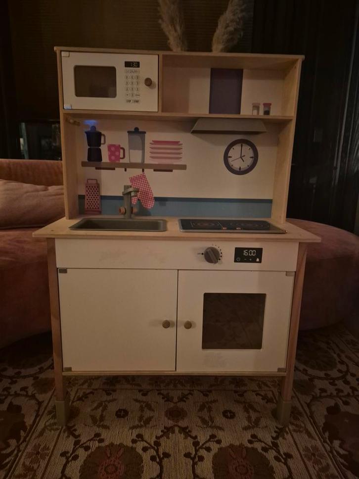 Leuke kinderkeuken, Kinderen en Baby's, Speelgoed | Speelkeukens, Gebruikt, Speelkeuken, Hout, Ophalen of Verzenden