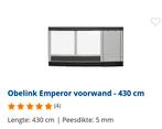 Obelink Emperor Voorwand 430 cm, Ophalen