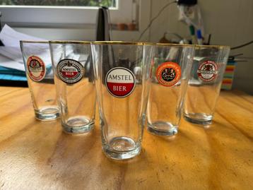 Bierglazen Amstel limited editions beschikbaar voor biedingen