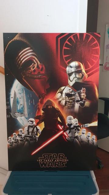 Star wars houten plaat  beschikbaar voor biedingen
