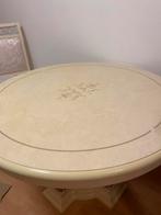 Tafel, Huis en Inrichting, Tafels | Salontafels, Ophalen, Gebruikt, 50 tot 75 cm, Rond