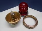 Klassiek Messing Navigatielichten Signaallichten rood, blauw, Watersport en Boten, Ophalen of Verzenden, Gebruikt, Overige typen