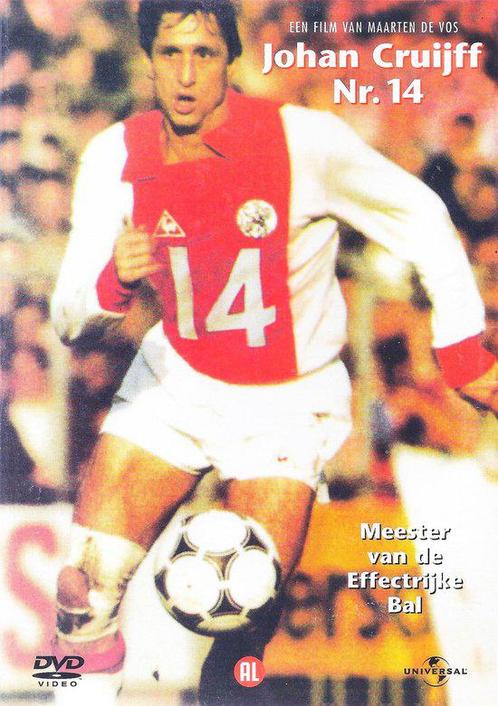 Johan criijff nummer 14, Cd's en Dvd's, Dvd's | Sport en Fitness, Zo goed als nieuw, Documentaire, Voetbal, Alle leeftijden, Ophalen of Verzenden