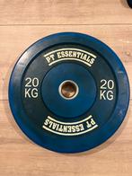 PT Essentials 20kg Bumper Plate, Ophalen, Zo goed als nieuw, Armen, Halterschijven
