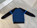 Prachtige stoere sweater blauw / zwart,  WE, maat 170 - 176, Kinderen en Baby's, Kinderkleding | Maat 170, Trui of Vest, Ophalen of Verzenden