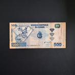500 franc Congo #044, Postzegels en Munten, Verzenden, Overige landen, Los biljet