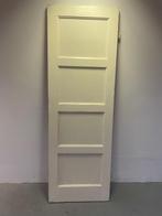 Massief houten paneeldeur, jaren 30, Bruynzeel, Doe-het-zelf en Verbouw, Deuren en Horren, Ophalen, Gebruikt, Minder dan 80 cm