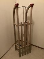 Oerdegelijke Hollandse houten slee, slede, Ophalen, Gebruikt