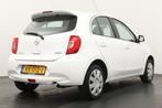 Nissan Micra BWJ 2016 1.2 DIG-S 98 PK Acenta AIRCO / RADIO C, Auto's, Voorwielaandrijving, Stof, Gebruikt, Met garantie (alle)