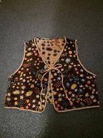 Gilet/hesje in hippie/flower power stijl maat XL nieuw, Ophalen of Verzenden, Zo goed als nieuw, Maat 46/48 (XL) of groter, Bruin
