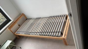 IKEA Neiden bed met Lönset lattenbodem - 90x200 - afbeelding 2