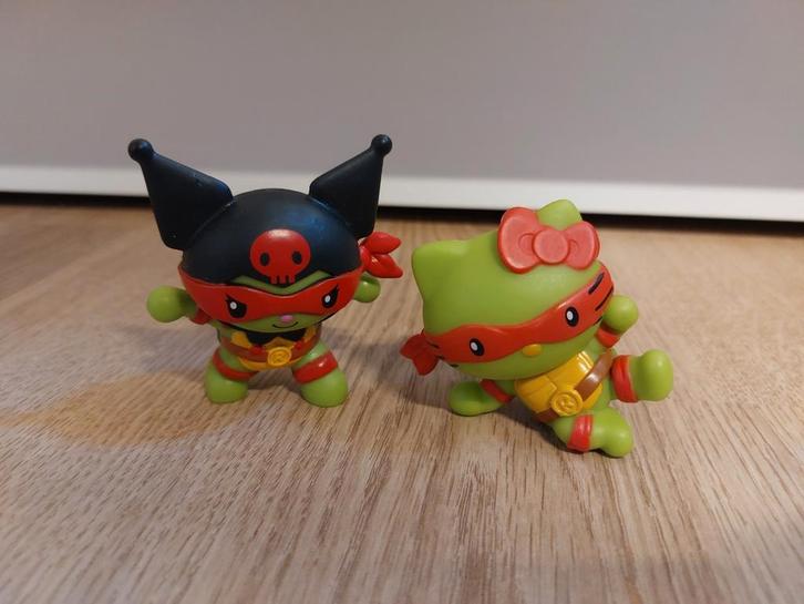 Hello kitty x Teenage mutant ninja turtles mcdonalds kuromi, Verzamelen, Poppetjes en Figuurtjes, Ophalen of Verzenden