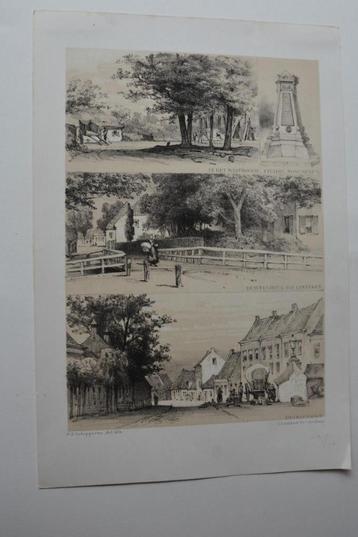 GINNEKEN PRINSENHAGE BREDA Litho J. Craandijk Schipperus G79 beschikbaar voor biedingen