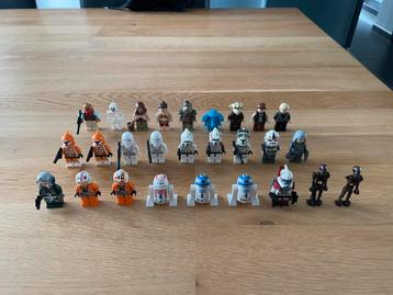 Partij Lego StarWars minifiguren beschikbaar voor biedingen
